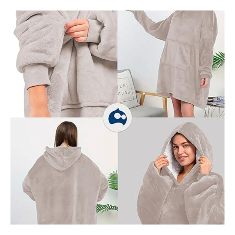 Sudadera Cobija Manta con Borrega Bluelander image number null