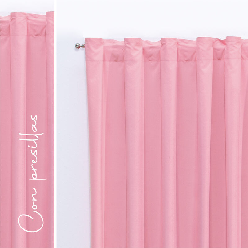 CORTINA DECORATIVA SUAVITEC NEO ROSA image number null
