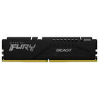 Memoria DIMM Kingston Fury Beast de 16GB, DDR5, 5600MHz