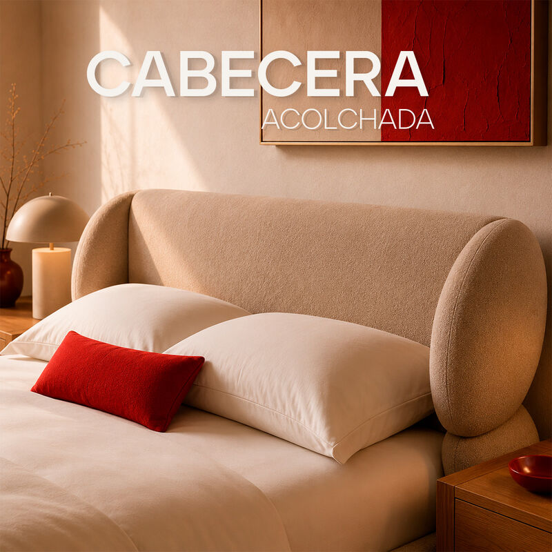 Base Con Cabecera Sahara King Size, Atlas Del D... image number null