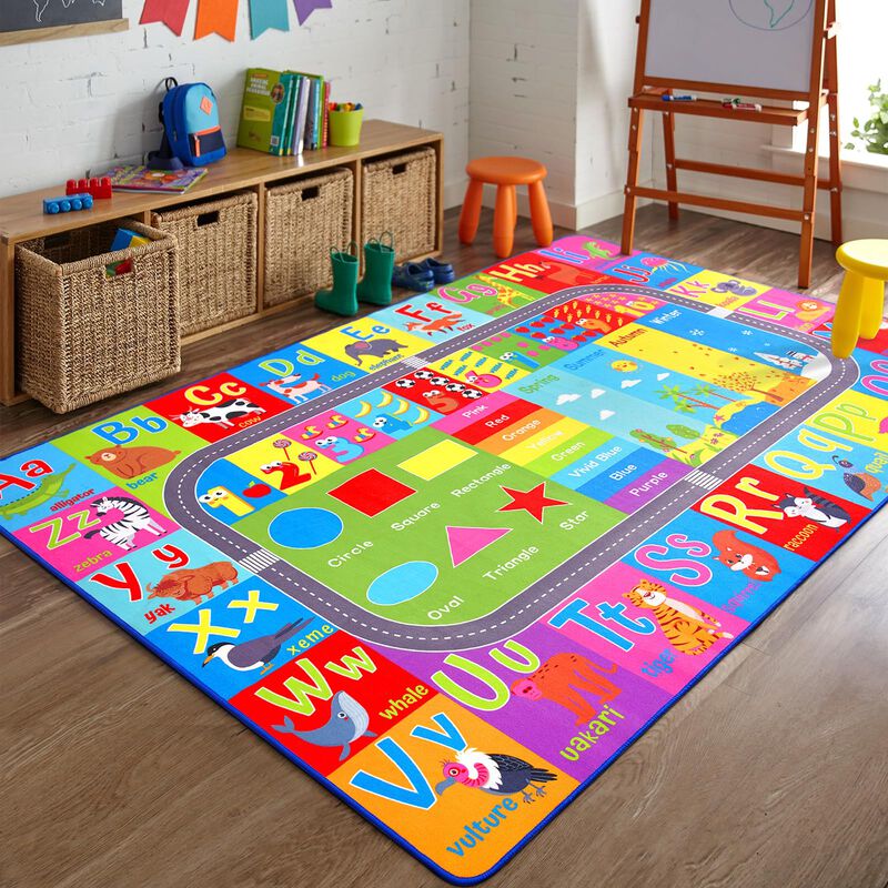 Alfombra Educativa Para Ni&ntilde;os Homore 127 &times; 178 ... image number null