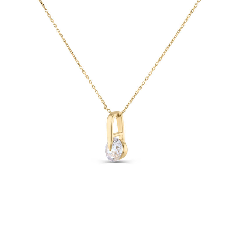 Dije Oro Amarillo 14k Con Zirconia | Bizzarro image number null