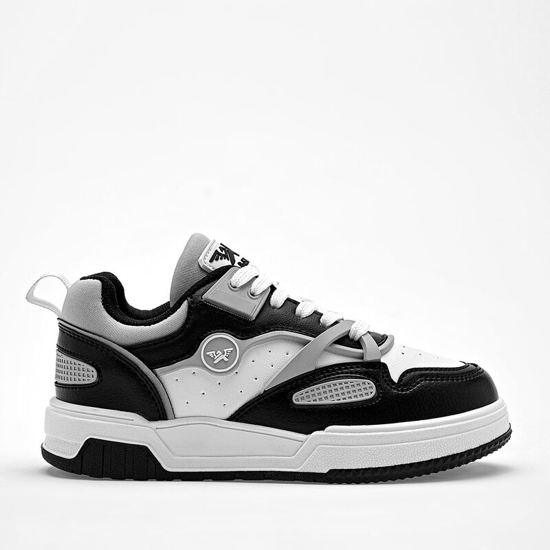 Clasben tenis para ni&ntilde;o  blanco negro cod 14097... image number null