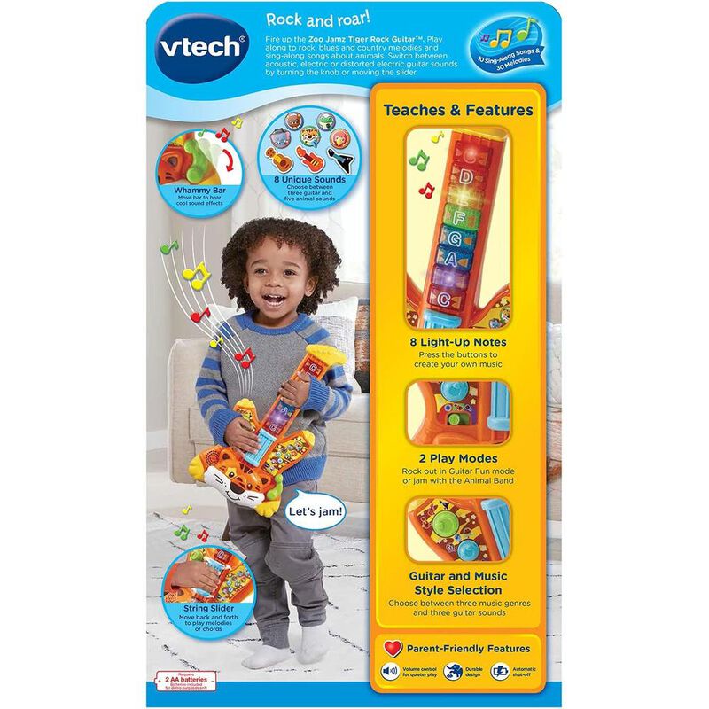 Jamz Guitarra Tiger Rock, VTech Zoo image number null