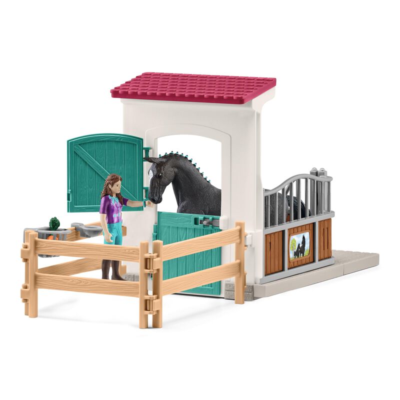 Set Schleich Horse Box Con Lisa Y Storm Horse C... image number null