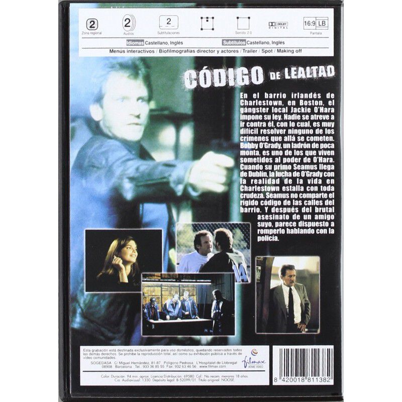 C&oacute;digo de Lealtad [DVD] (1998) Snitch image number null