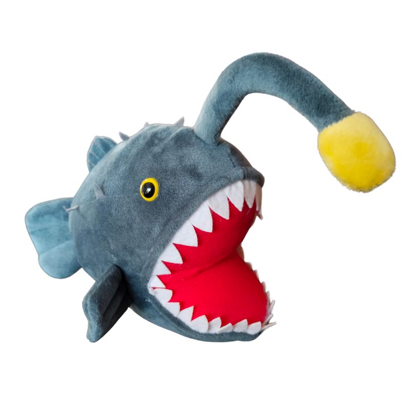 Peluche Pez Diablo Abisal para Niños Extra Suav... image number null