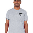 Playera Casual Caballero Premium Cuello Redondo Gris Roosevelt C351