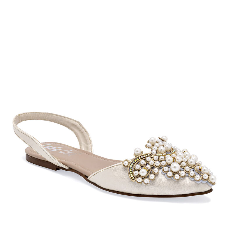 Lady One Zapatillas de fiesta para mujer beige ... image number null