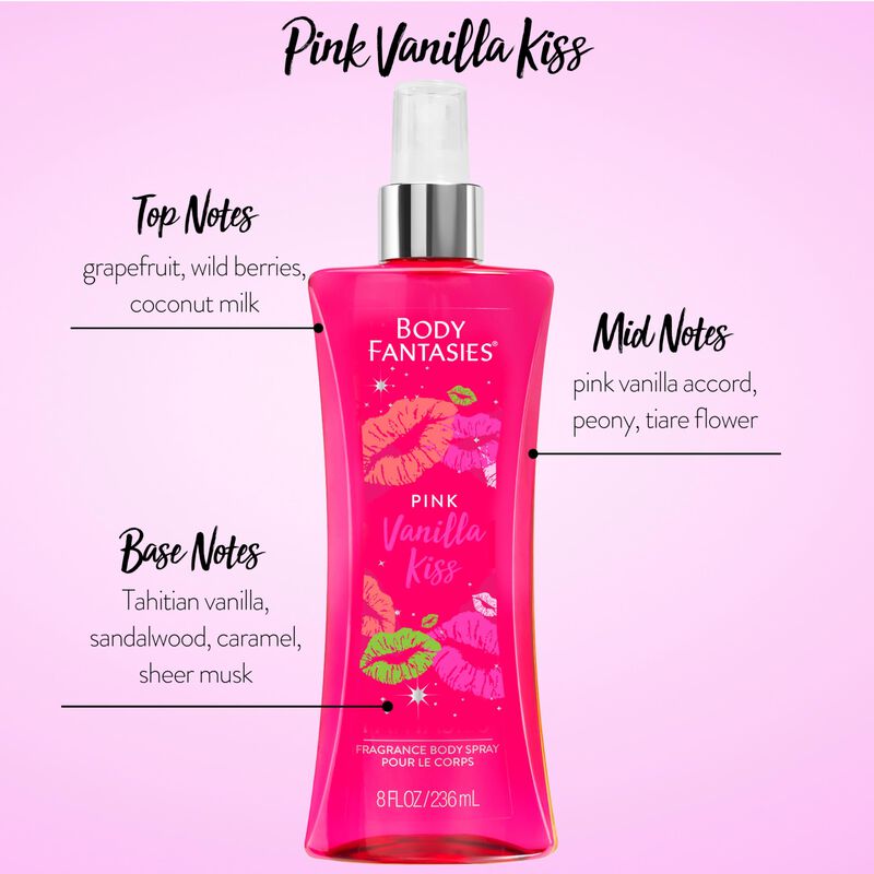 Perfume Corporal Body Fantasies Pink Vanilla Ki... image number null