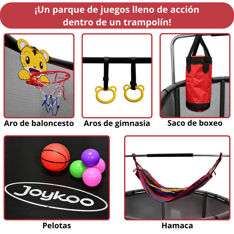 Trampol&iacute;n Infantil 140 Cm 55 Pulgadas Parque De... image number null