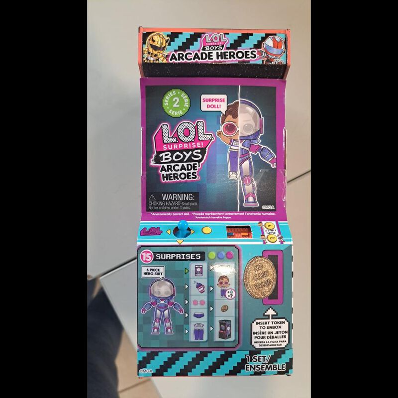 LOL Surprise Boys. Arcade Heroes. Figura de acc... image number null