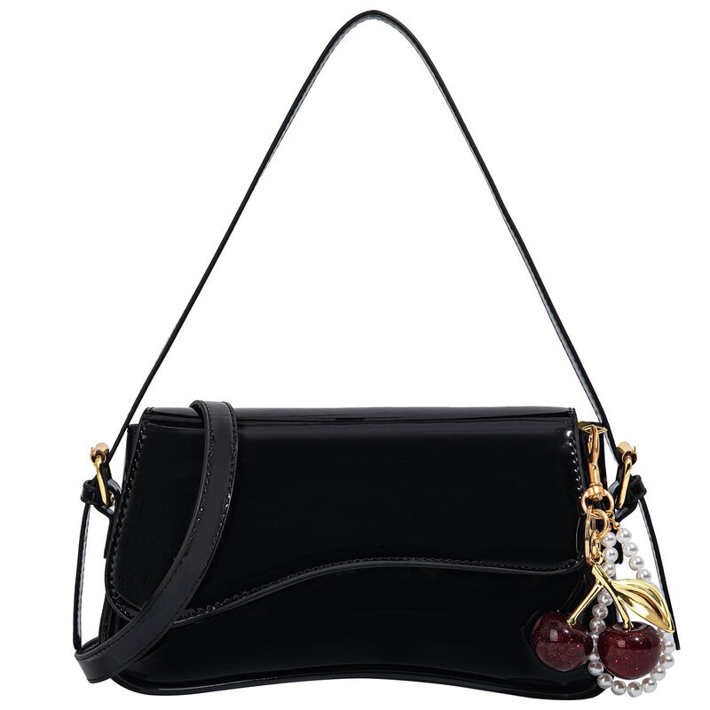 Bolso Aoir Hobo Con Colgante De Cereza Y Correa... image number null