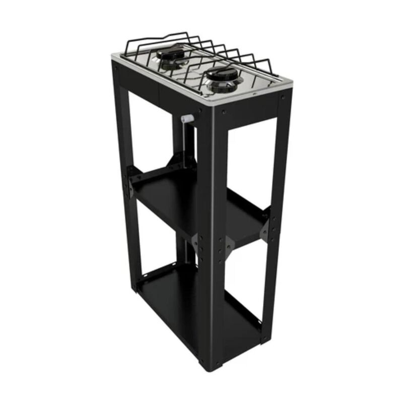 Parrilla de Gas con Estante Alfamex 2 Quemadore... image number null