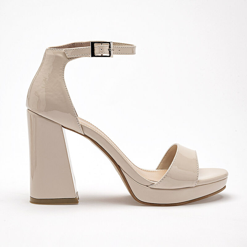 Clasben zapatilla abierta para mujer beige cod ... image number null