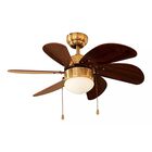 Ventilador de Techo Adir Vinica con Lámpara