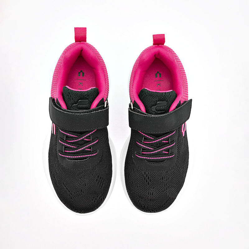 Charly tenis deportivo para ni&ntilde;a negro fucsia c... image number null