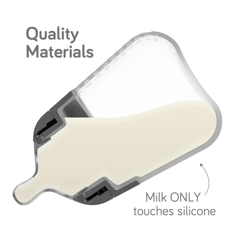Biber&oacute;n Nanob&eacute;b&eacute; Flexy De Silicona 9 Oz Paquete... image number null
