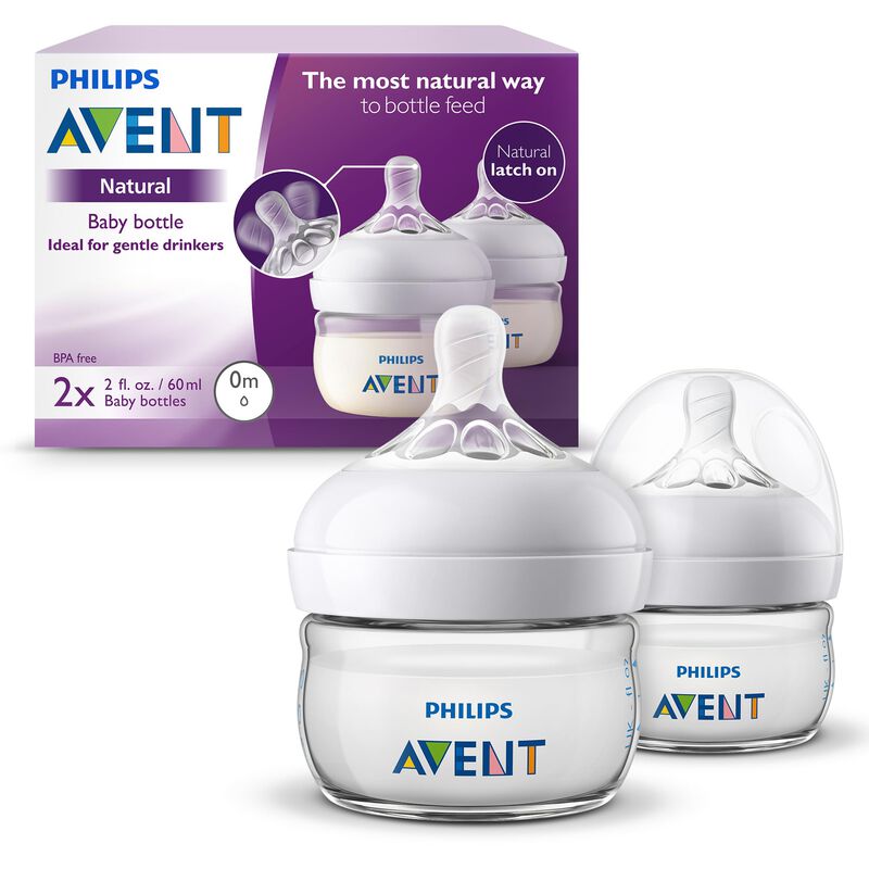 Biberones Avent Philips Natural De 60 Ml, Paque... image number null