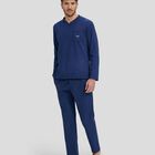 Pijama Liso de Hombre Azul Marino