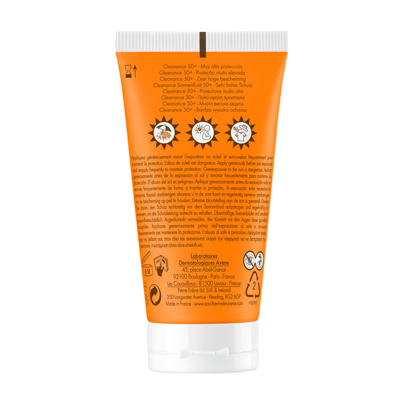Av&egrave;ne Protector Solar Cleanance FPS 50+ para pi... image number null