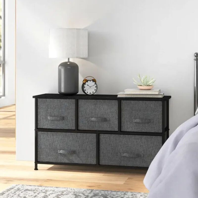 Cajoneras para Recamara con 5 Cajones, 2 Nivele... image number null