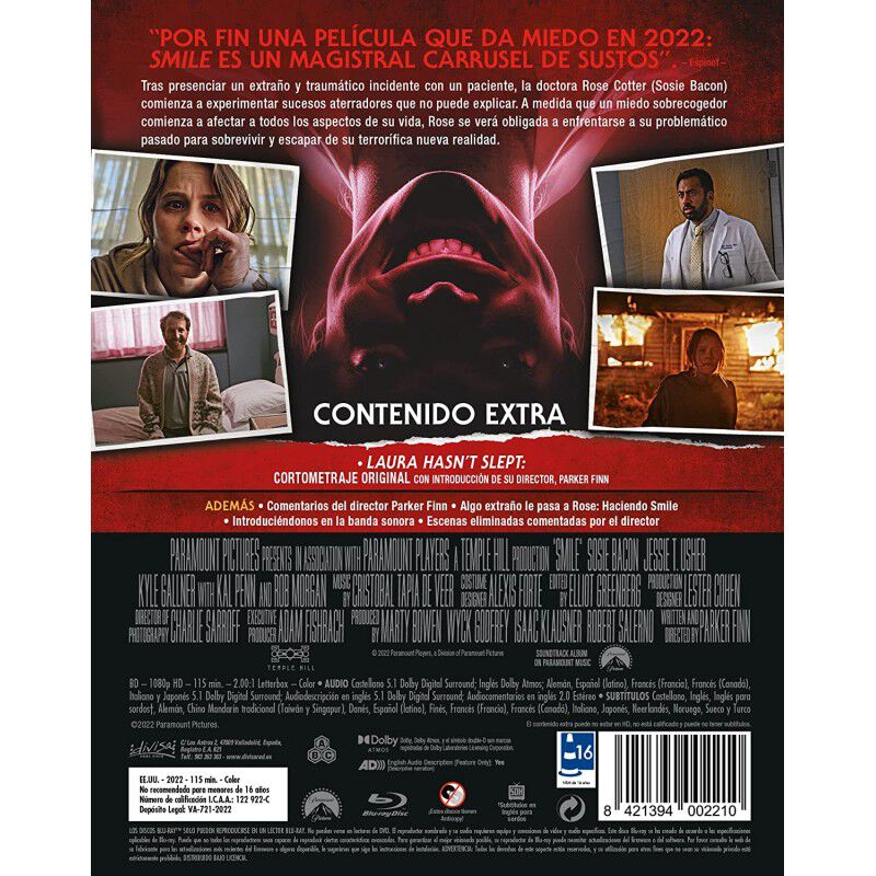 Smile (Blu-ray) [Blu-ray] image number null