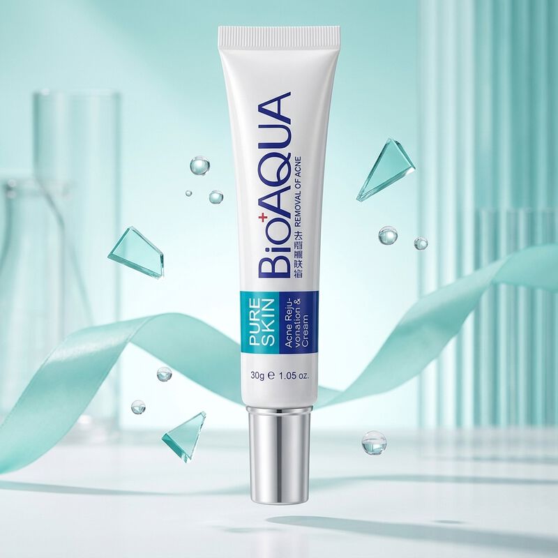 Crema &Aacute;cne Cream Bioaqua Pure Skin para Piel Gr... image number null