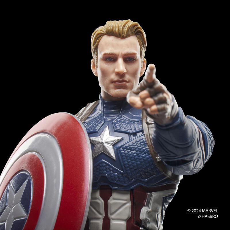 Figura De Acci&oacute;n Capit&aacute;n Am&eacute;rica De La Serie Ma... image number null