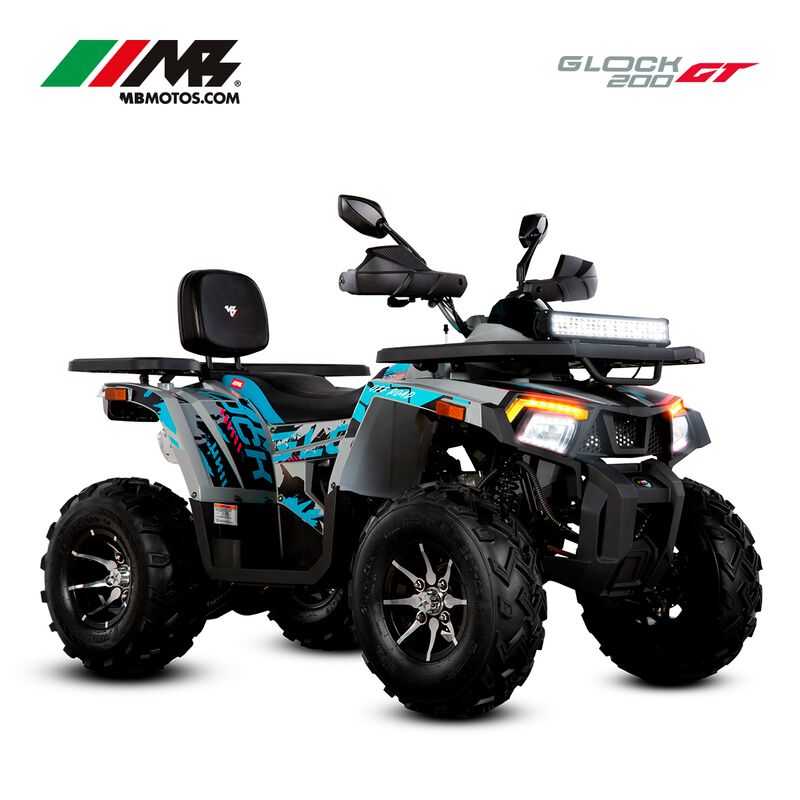 Cuatrimoto Mb Motos Glock 200 Azul image number null