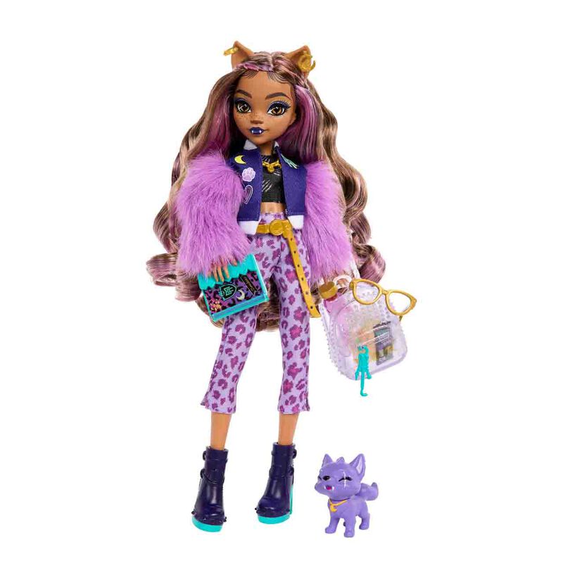 Mu&ntilde;eca Monster High Clawdeen Wolf Con Mascota E... image number null