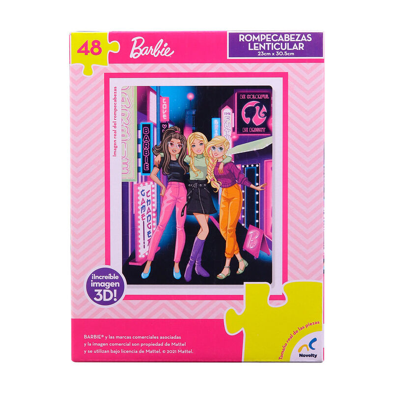 Rompecabezas 3D de Barbie image number null