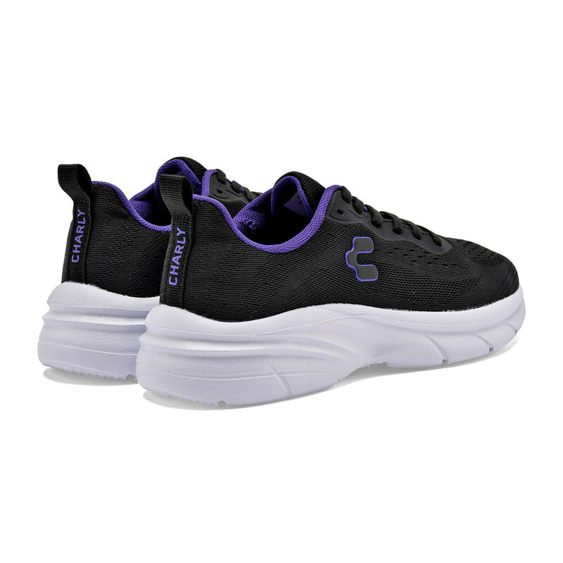 Charly Tenis Deportivo Negro Para Mujer 143549c... image number null