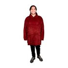 Pijama Adulto Unitalla Sudadera Cobija  Vino