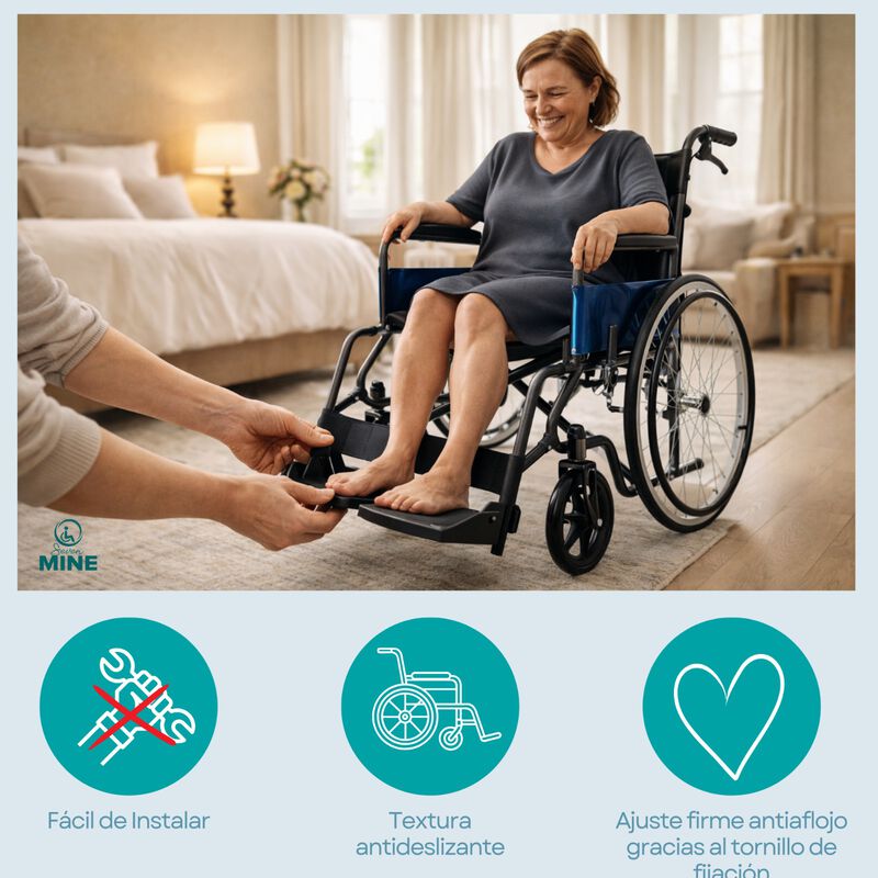Repuesto Reposapi&eacute;s Silla de Ruedas Universal P... image number null