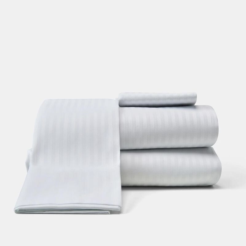 S&aacute;bana Plana King Size Polo One Listada 50% Alg... image number null