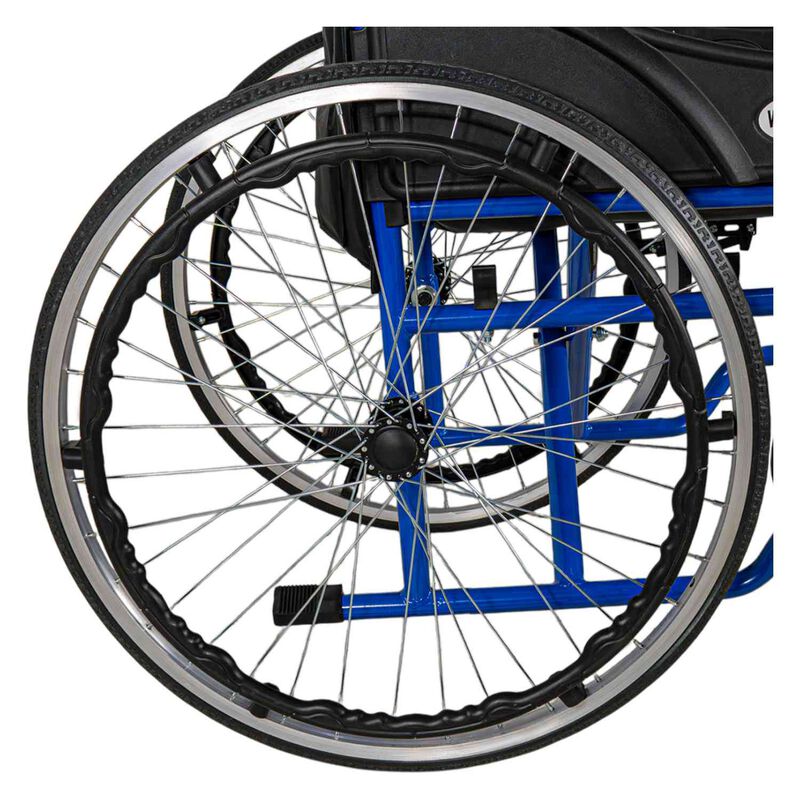 Silla Ruedas Plegable Lisa 22 Pulgadas Esctruct... image number null