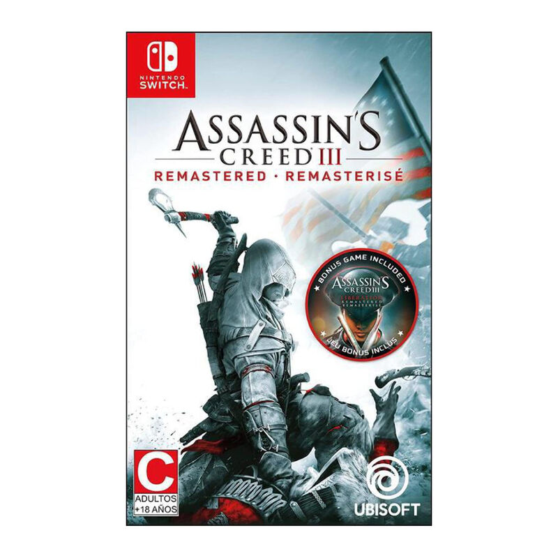 Juego Assassin's Creed Iii Remastered Nintendo ... image number null