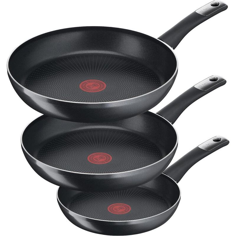 Juego 3 Sartenes T-Fal Hard Titanium C3829082 2... image number null