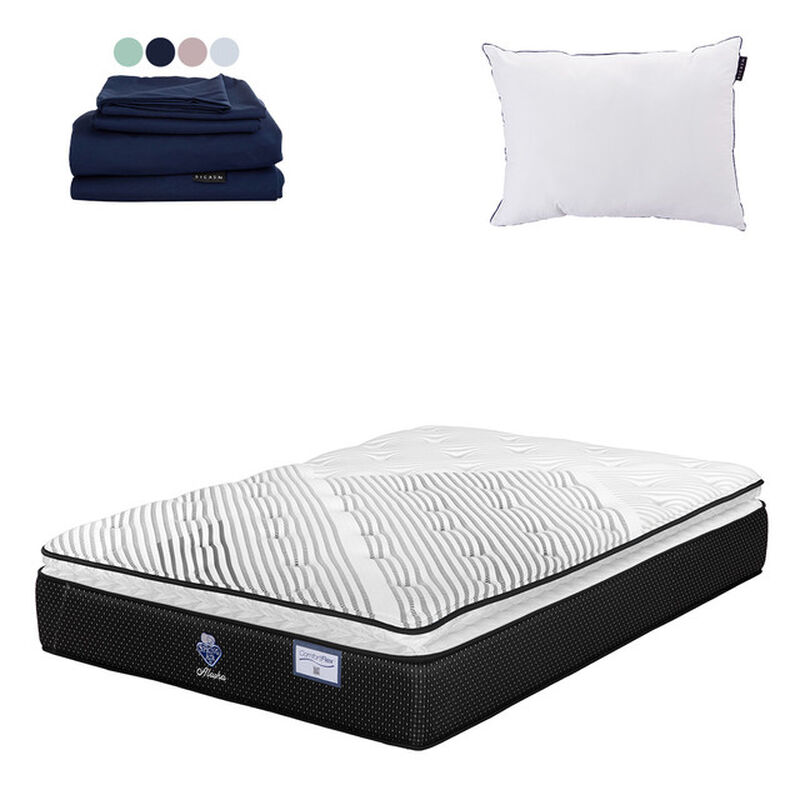 Colch&oacute;n Matrimonial Alaska Spring Air + Almohad... image number null