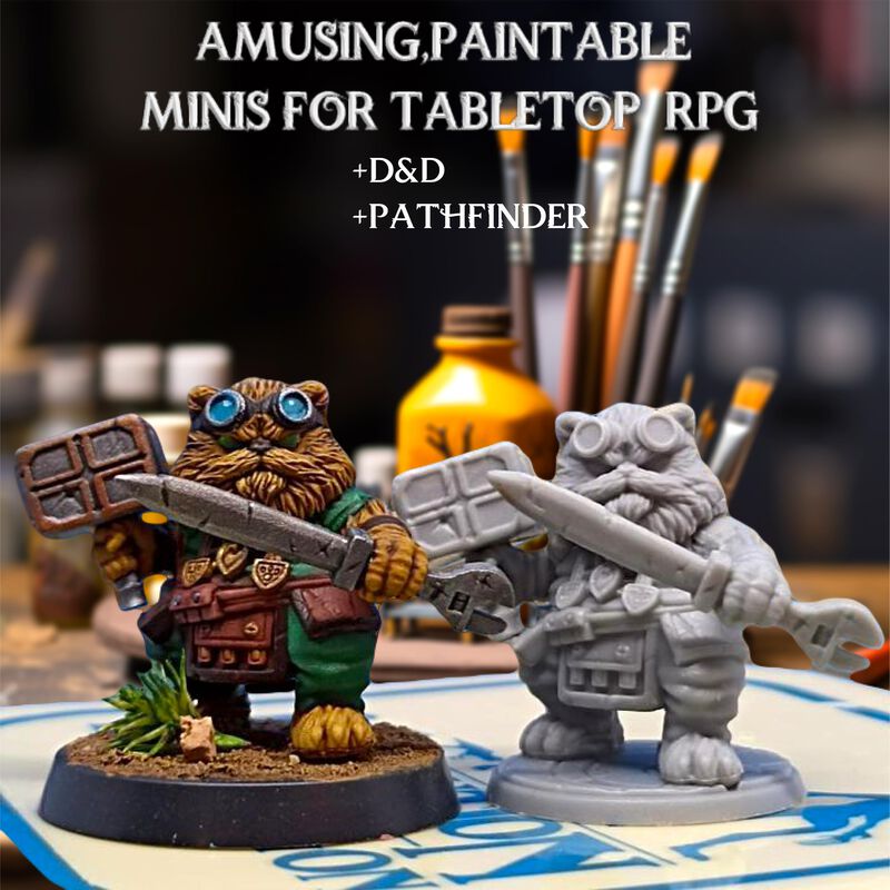 Personajes De H&eacute;roes Y Npc De Dnd Miniatures Wi... image number null