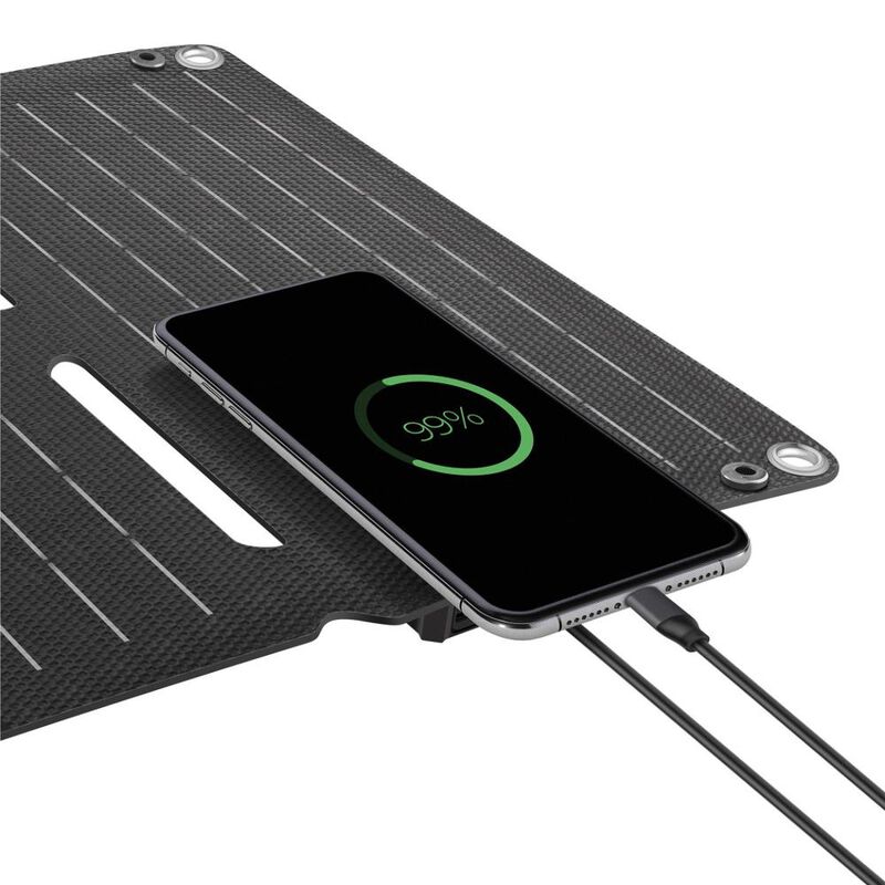 Cargador solar portátil de 15 W image number null