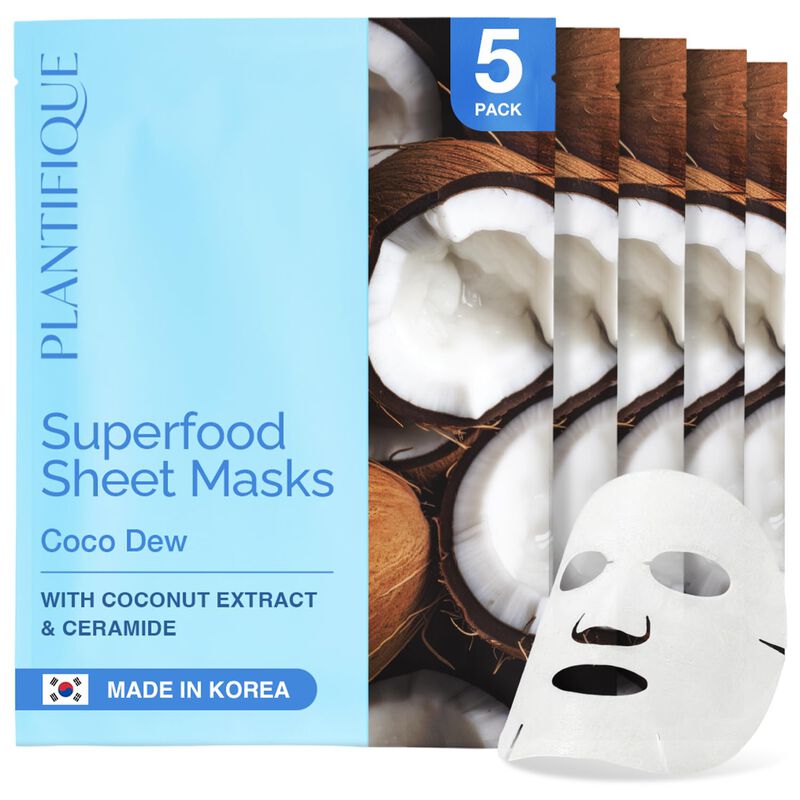 Mascarillas Faciales Plantifique Pack De 5 Hidr... image number null