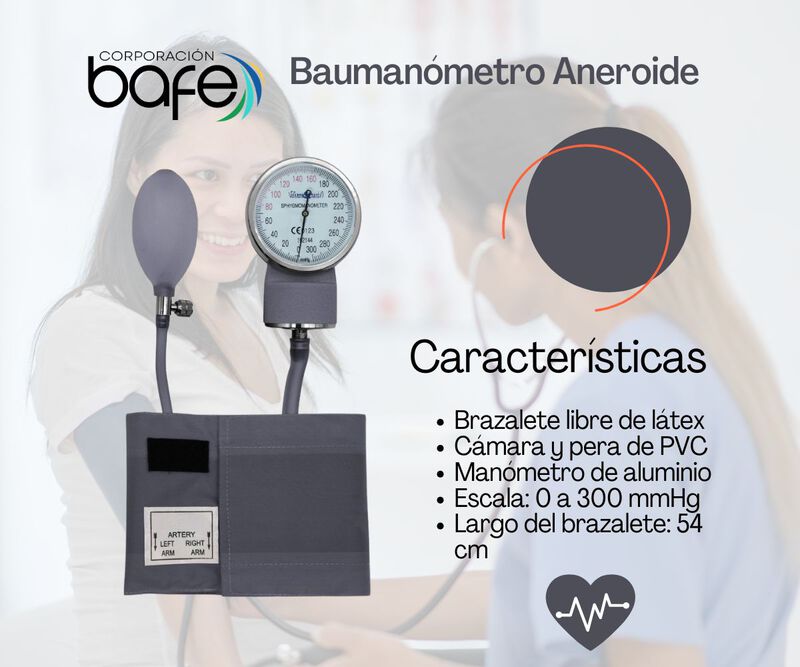 Bauman&oacute;metro Aneroide Full Color, Medidor De Pr... image number null