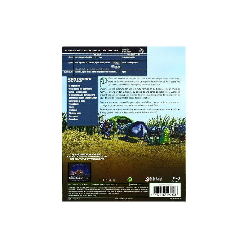 Bichos, Una Aventura En Miniatura [blu-ray] image number null