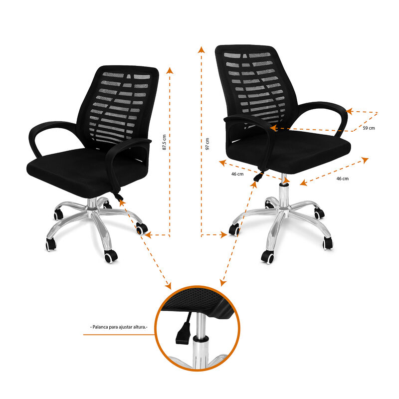 Silla giratoria para Oficina image number null