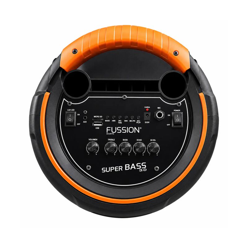 Bafle Amplificado Fussion Pbs-8x3004 Super Bass... image number null