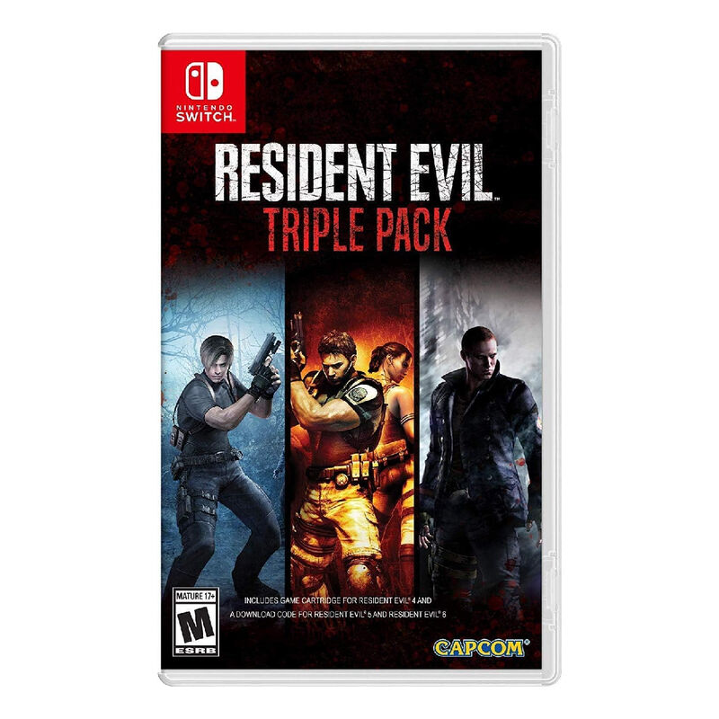 Nintendo Switch Juego Resident Evil Triple Pack image number null
