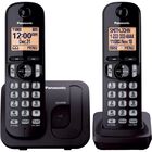 Tel&eacute;fono Inal&aacute;mbrico Panasonic Kx-tgc202b Con Pantalla De 1.6 Pulgadas Y 2 Auriculares