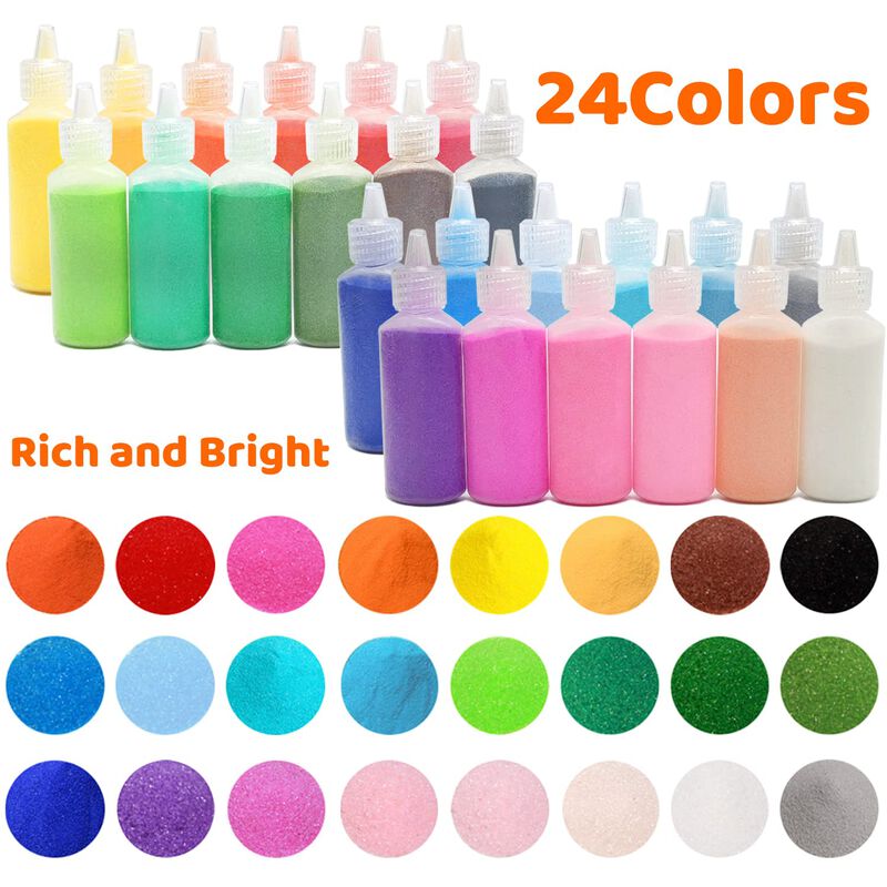 Art Sand Guuozzli, 24 Botellas, 36 Ml, Arena Co... image number null